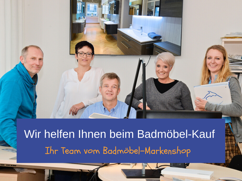 Das Team vom Badmöbel-MArkenshop