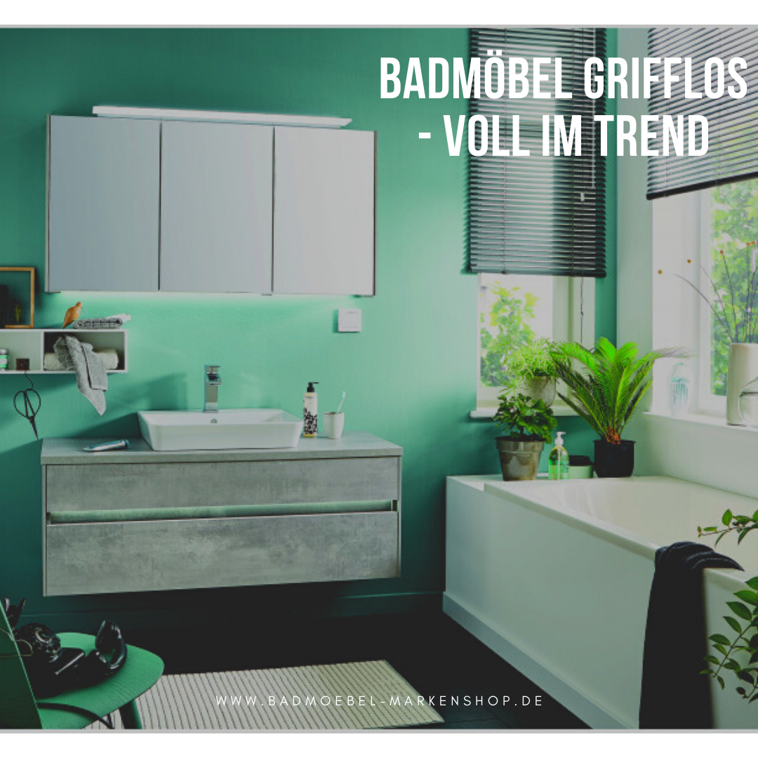 badmöbel grifflos – voll im trend | badmöbel-markenshop