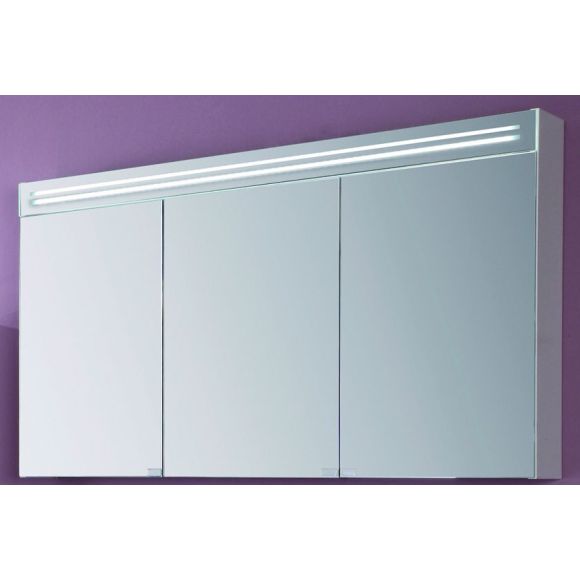 Puris Star Line Spiegelschrank inkl. Spiegelblende mit LED-Beleuchtung, 160 cm