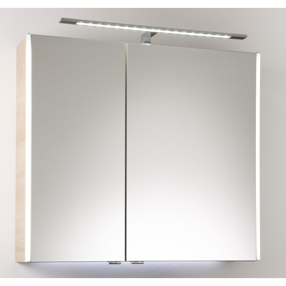Pelipal Serie 6040 Spiegelschrank inkl. LED-Profil, 2 Türen, 73 cm