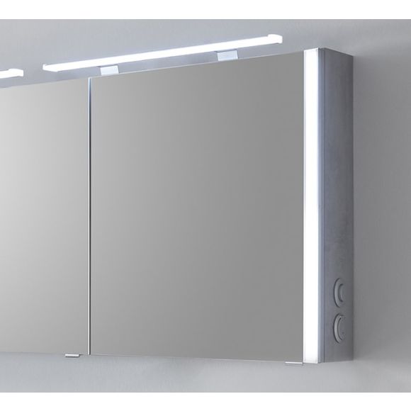 Pelipal PCON Spiegelschrank, 2 Drehtüren, 120 cm 