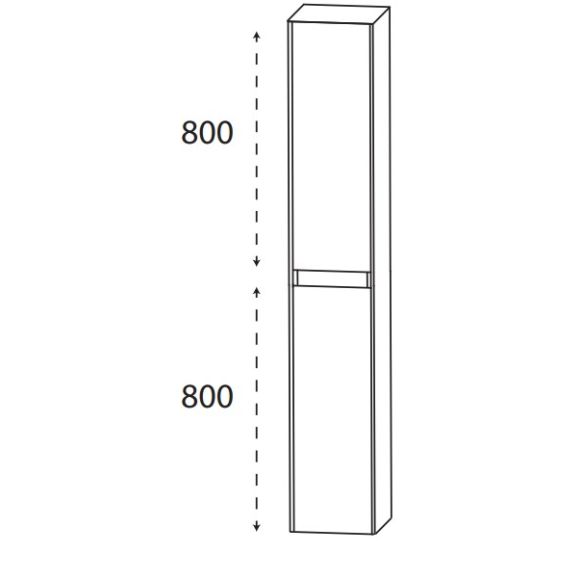 Puris Beimöbel Hochschrank, 32 cm