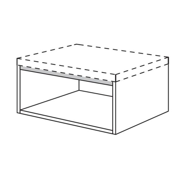 Nobilia LINE-N Unterschrankregal, 30 cm