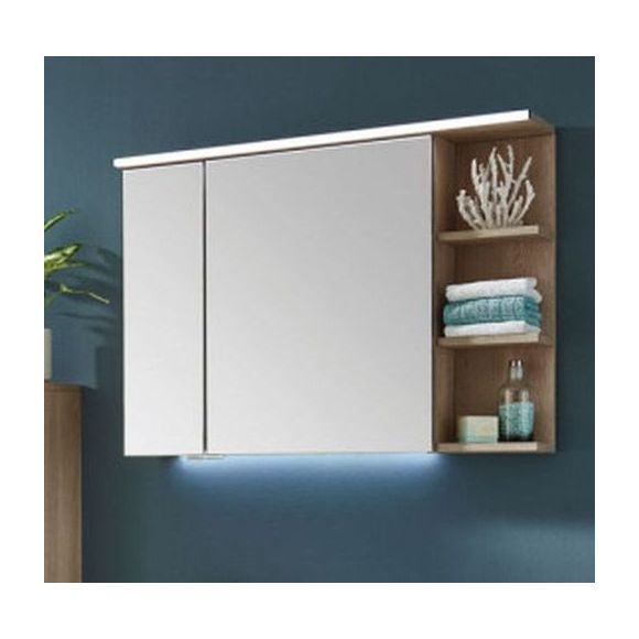 Puris Purefaction Spiegelschrank inkl. Regal rechts, 90 cm