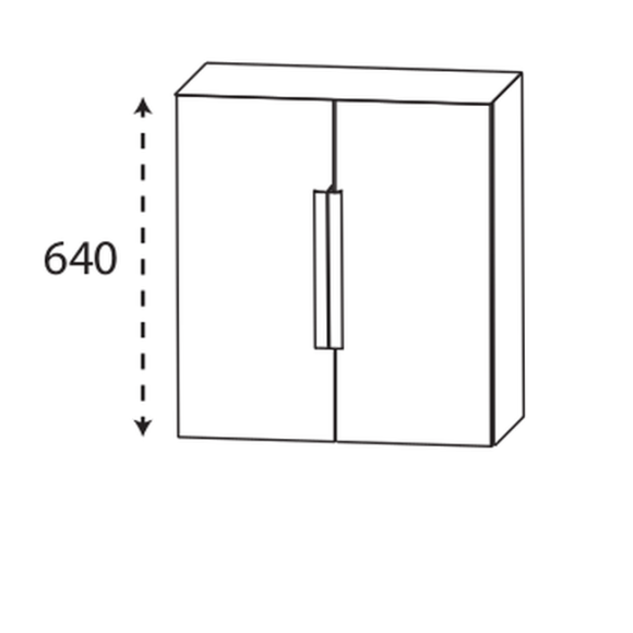 Puris Beimöbel Oberschrank, 60 cm