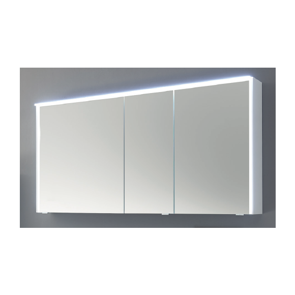 Pelipal Serie 6010 Spiegelschrank inkl. seitlicher LED-Lichtprofile, 134 cm