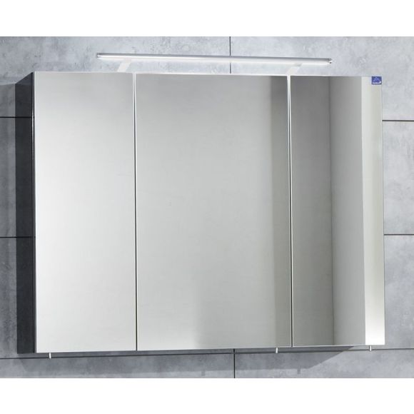 Marlin 3040city Spiegelschrank, inkl. LED-Beleuchtung RL60 5,6W, 90 cm