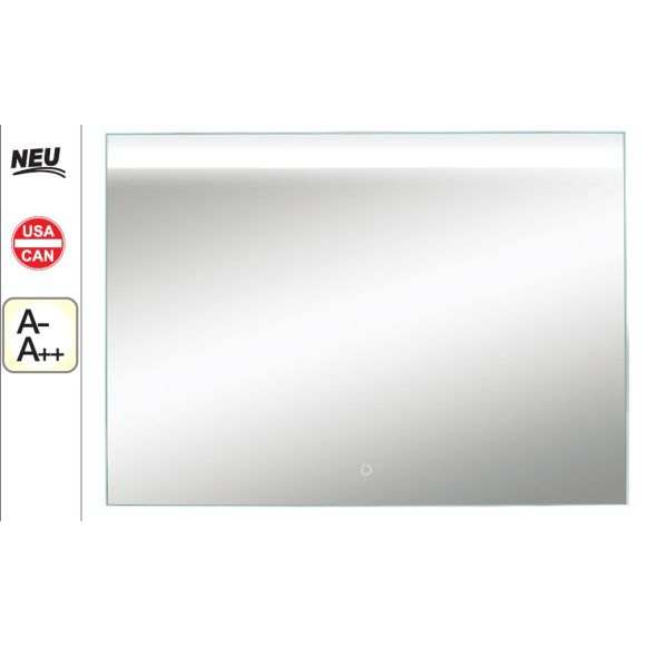 Nobilia LINE-N Spiegel DEVA TOUCH mit LED Beleuchtung, 120 cm