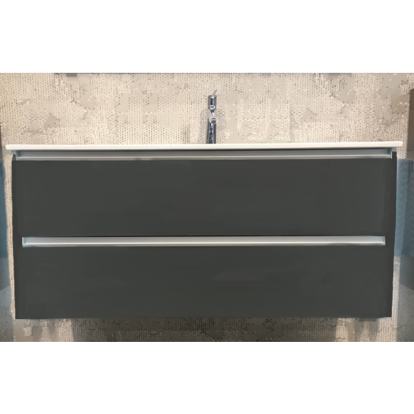 Pelipal Serie 6040 Waschtischunterschrank, 2 Auszüge, 118 cm