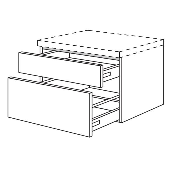 Nobilia LINE-N Badezimmer-Auszugschrank, 30 cm