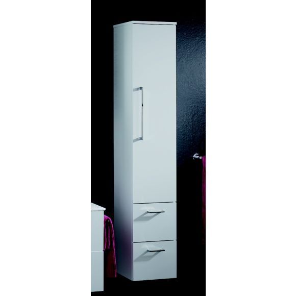 Puris Purefaction Hochschrank, 1 Tür, 2 Auszüge, 4 Glasfachböden, 30 cm