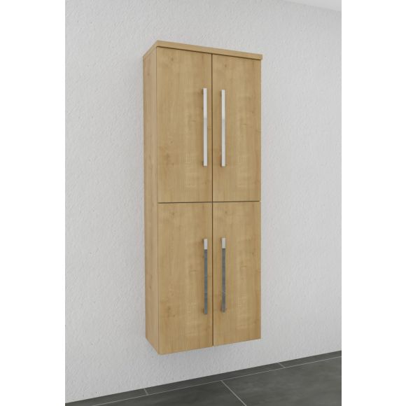 Puris Beimöbel Hochschrank mit vier Drehtüren, 60 cm