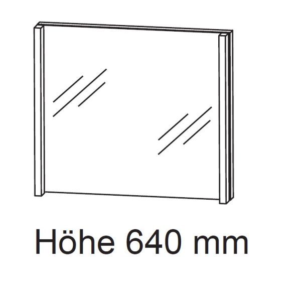 Puris Kera Plan Flächenspiegel, 110 cm