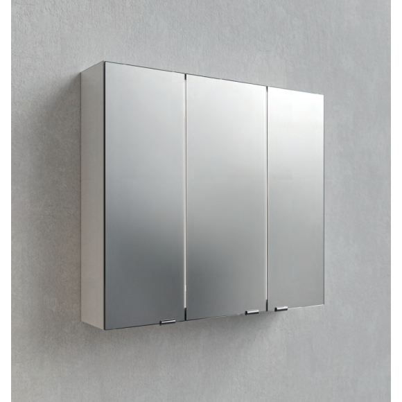 Pelipal Neutrale Spiegelschränke Spiegelschrank, 3 Drehtüren, 120 cm