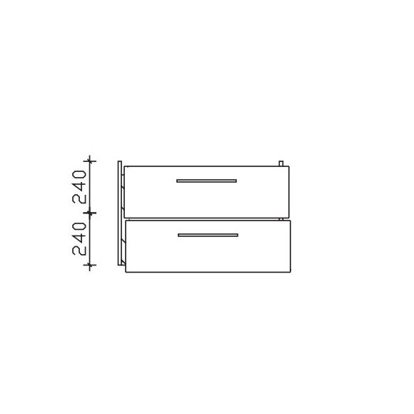 Pelipal Serie 9005 Waschtischunterschrank, 78 cm