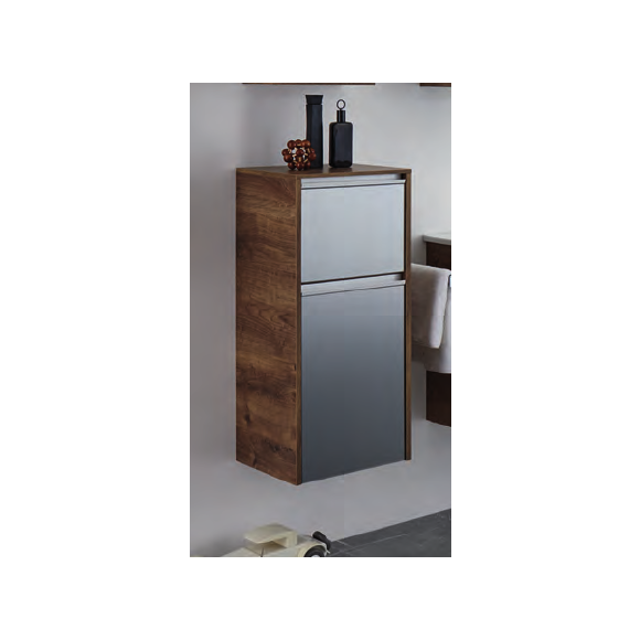 Pelipal Serie 6040 Highboard, 1 Drehtür, 1 Auszug,  33 cm