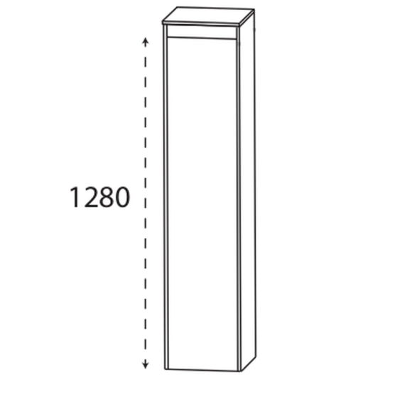 Puris New Xpression Mittelschrank, 30 cm