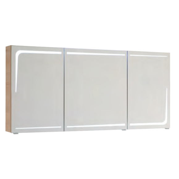 Pelipal Serie 7005 Spiegelschrank, Steckdose LINKS AUßEN, 120 cm