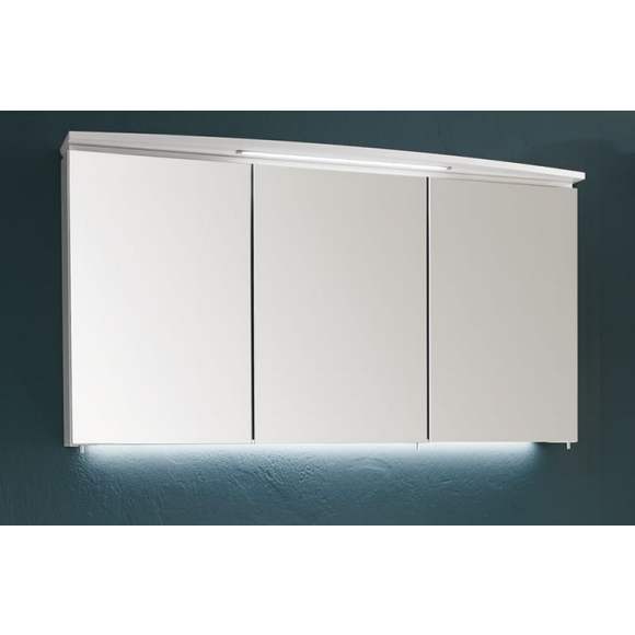 Puris Speed Spiegelschrank mit LED-Einbauleuchte, 120 cm