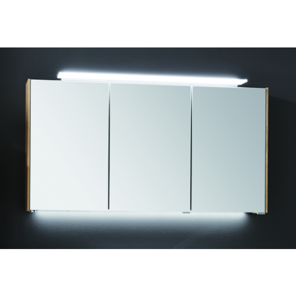 Puris Unique Spiegelschrank mit der LED-Aufbauleuchte "Clara" , 102 cm