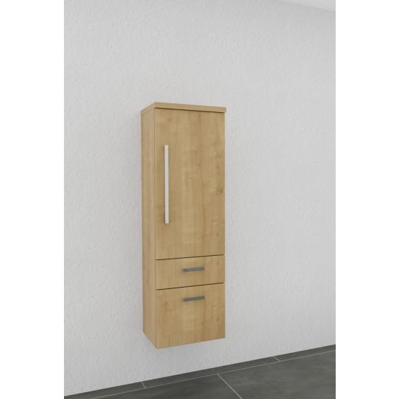 Puris Beimöbel Mittelschrank mit einer Drehtür und einem Schubkasten, 40 cm