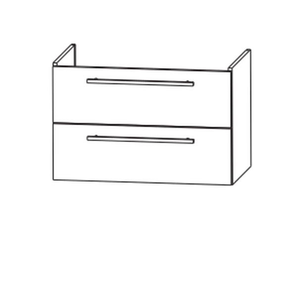 Puris Kera Plan Waschtischunterschrank für Renova Plan NEU 750, Geberit, 68 cm