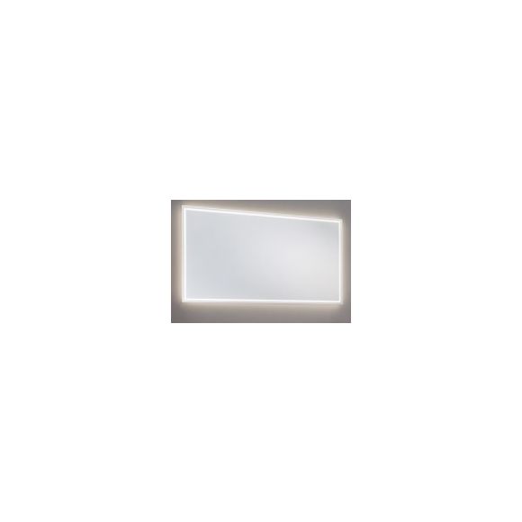 Puris Beimöbel Flächenspiegel, umlaufende LED-Beleuchtung, 140 cm