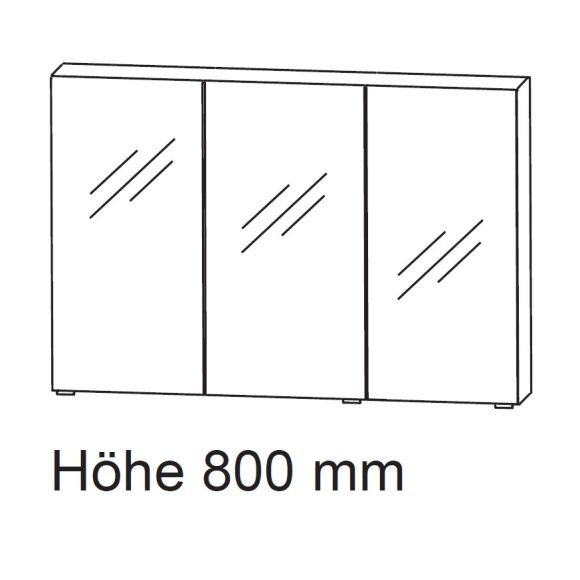 Puris Kera Plan Siegelschrank, 80 cm