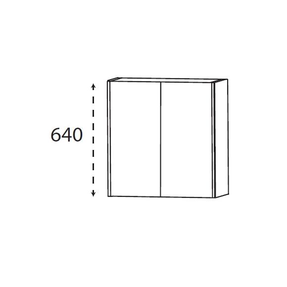 Puris Beimöbel Oberschrank, 62 cm