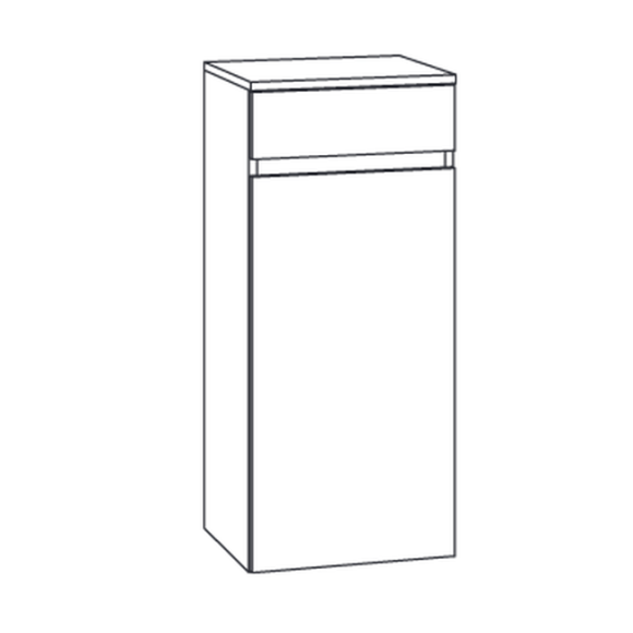 Marlin 3350idea Highboard inkl. Abdeckplatte, 40 cm