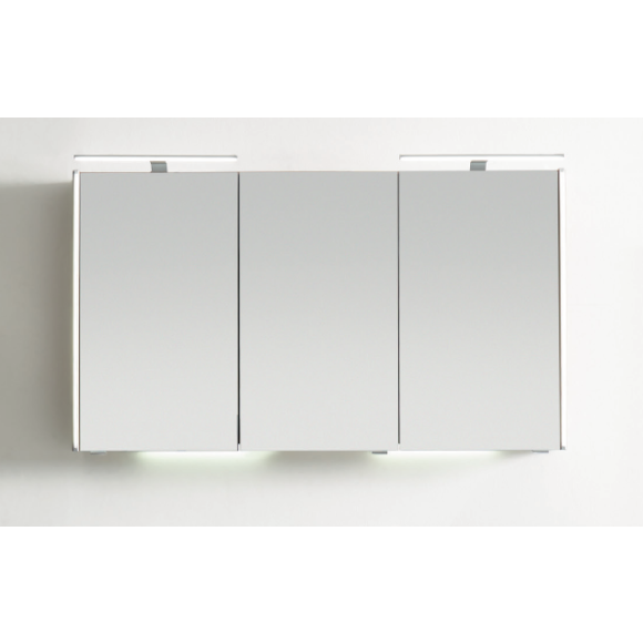 Pelipal Neutrale Spiegelschränke Spiegelschrank mit LED-Profil, 123 cm