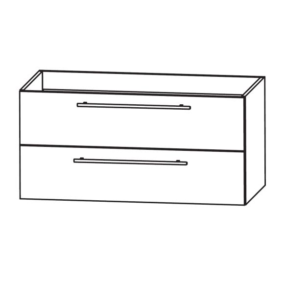 Puris Kera Plan Waschtischunterschrank, 60 cm