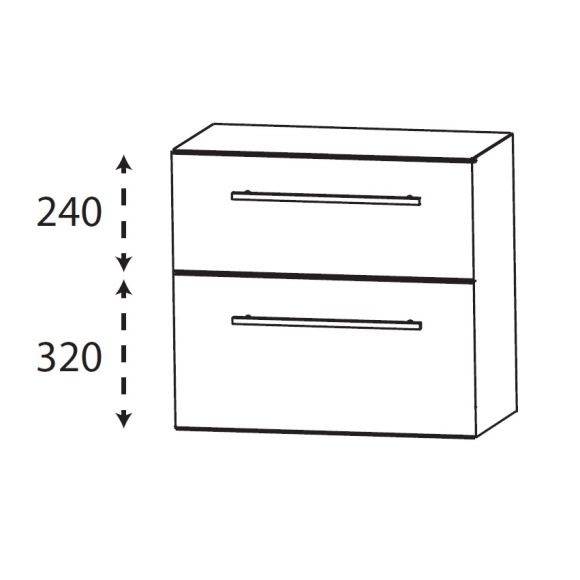 Puris Kera Plan Unterschrank, 60 cm