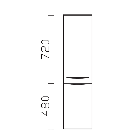 Pelipal Serie 6025 Midischrank, 30 cm breit, 33 cm tief