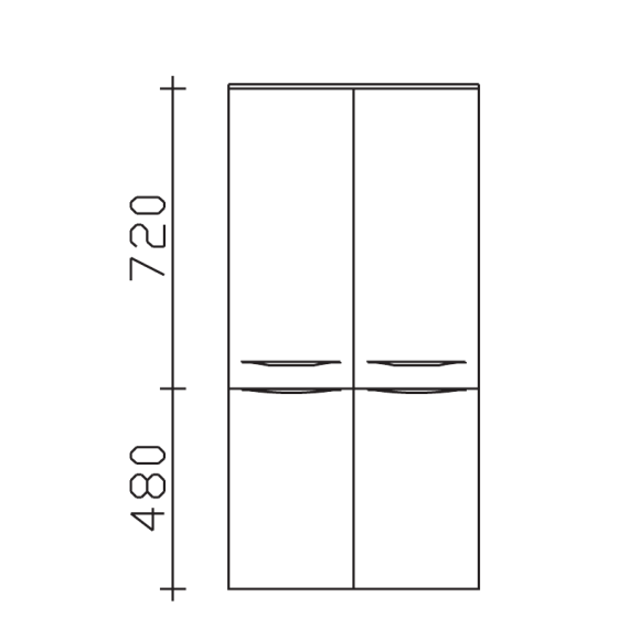 Pelipal Serie 6025 Midischrank, 60 cm breit, 43 cm tief