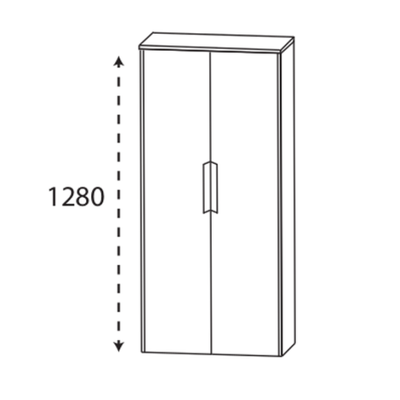 Puris D.Light Mittelschrank, 62 cm