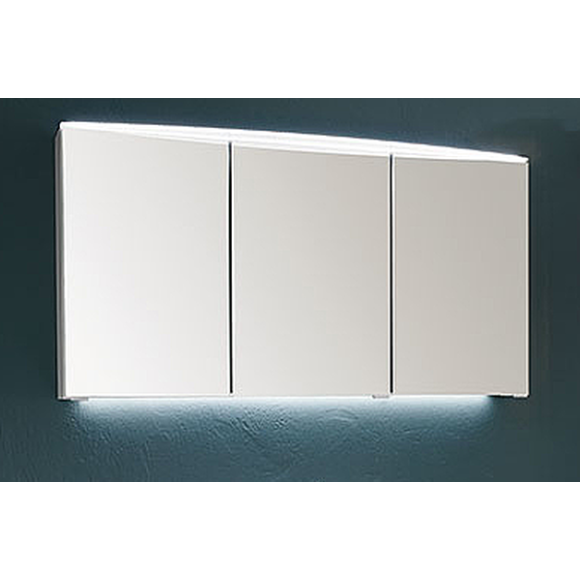 Puris Speed Spiegelschrank mit LED-Flächenleuchte, 120 cm