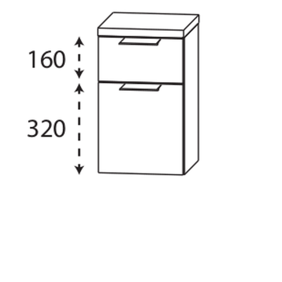 Puris Beimöbel Unterschrank, 30 cm