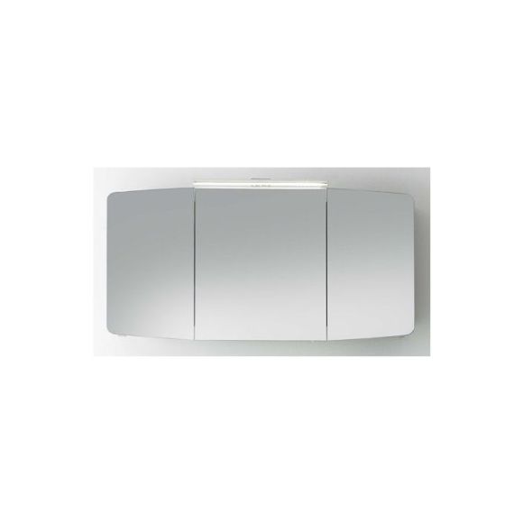 Pelipal Sprint Cassca - SPRINT - Spiegelschrank mit Aufsatzleuchte120 cm, Weiß Glanz