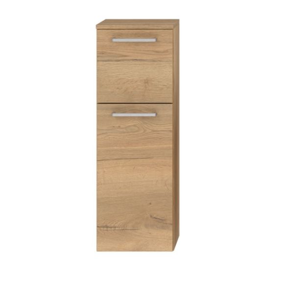 Nobilia Schnell-Lieferprogramm Sideboard mit Abdeckplatte, Anschlag links, Eiche Sierra, 30 cm