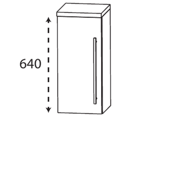 Puris Beimöbel Oberschrank, 30 cm breit