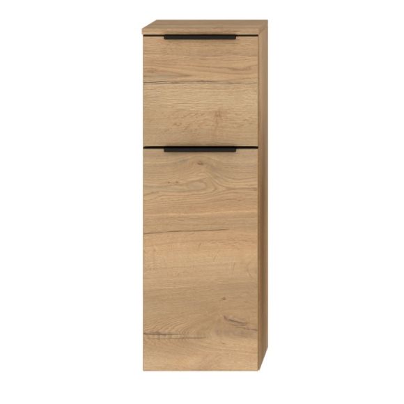 Nobilia Schnell-Lieferprogramm Sideboard mit Abdeckplatte, Anschlag links, Eiche Sierra, 30 cm