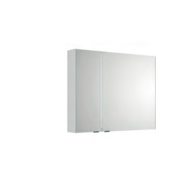 Pelipal Neutrale Spiegelschränke Spiegelschrank inkl. LEDplus-fähiger Fugenbeleuchtung und Innenausleuchtung, 70 cm
