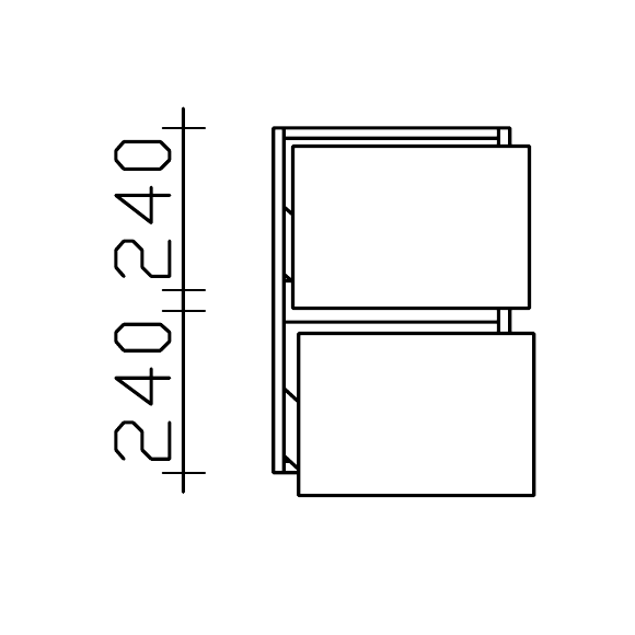 Pelipal Serie 6010 Unterschrank, 35 cm