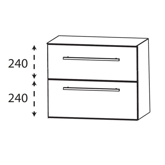 Puris Kera Plan Unterschrank, 60 cm