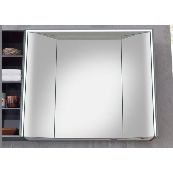 Marlin 3040city Spiegelschrank, 3 Spiegeltüren, 120 cm