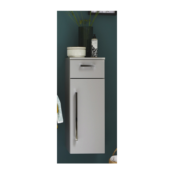 Puris Classic line Highboard mit einem Schubkasten und einer Drehtür, 40 cm