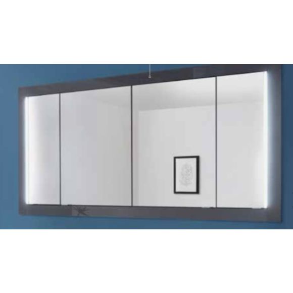 Pelipal PCON Einbauspiegelschrank, 4 Drehtüren, 136 cm 