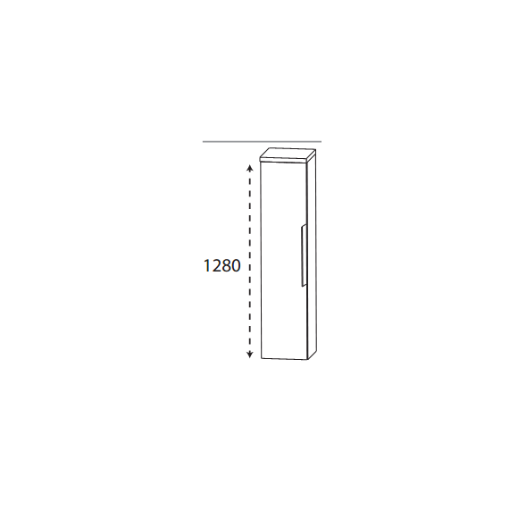 Puris Beimöbel Mittelschrank, tiefenmaßvariabel, 30 cm