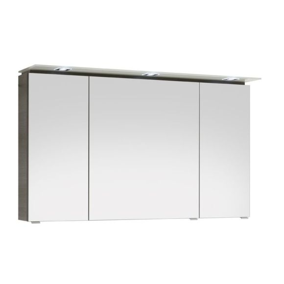 Pelipal Serie 7005 Spiegelschrank mit LED-Spots im Kranz, 120 cm